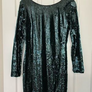 Sequence of low back dress